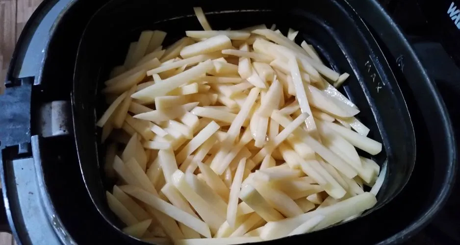 Frozen Fries in Air Fryer