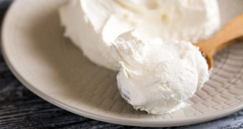 Preparing Whipped Ricotta