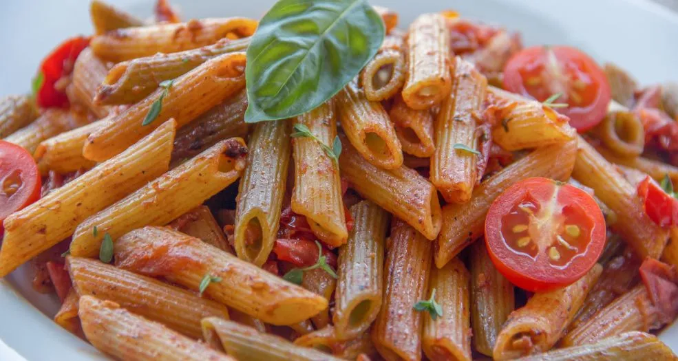 Boursin Cheese Pasta with tomato sauce