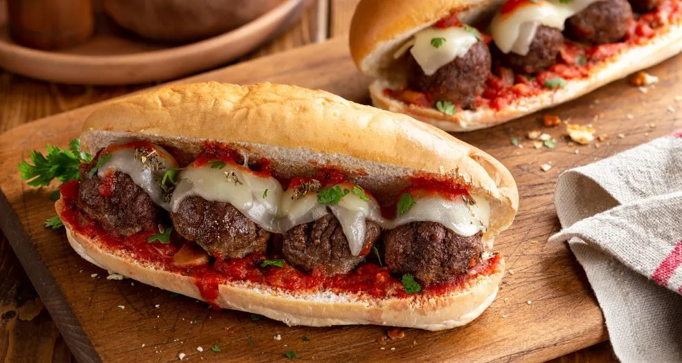 Meatball Sub Sandwich 