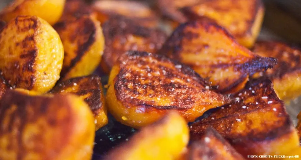 Roasted Golden Beets