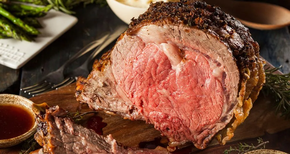 Smoked and Spiced Prime Rib