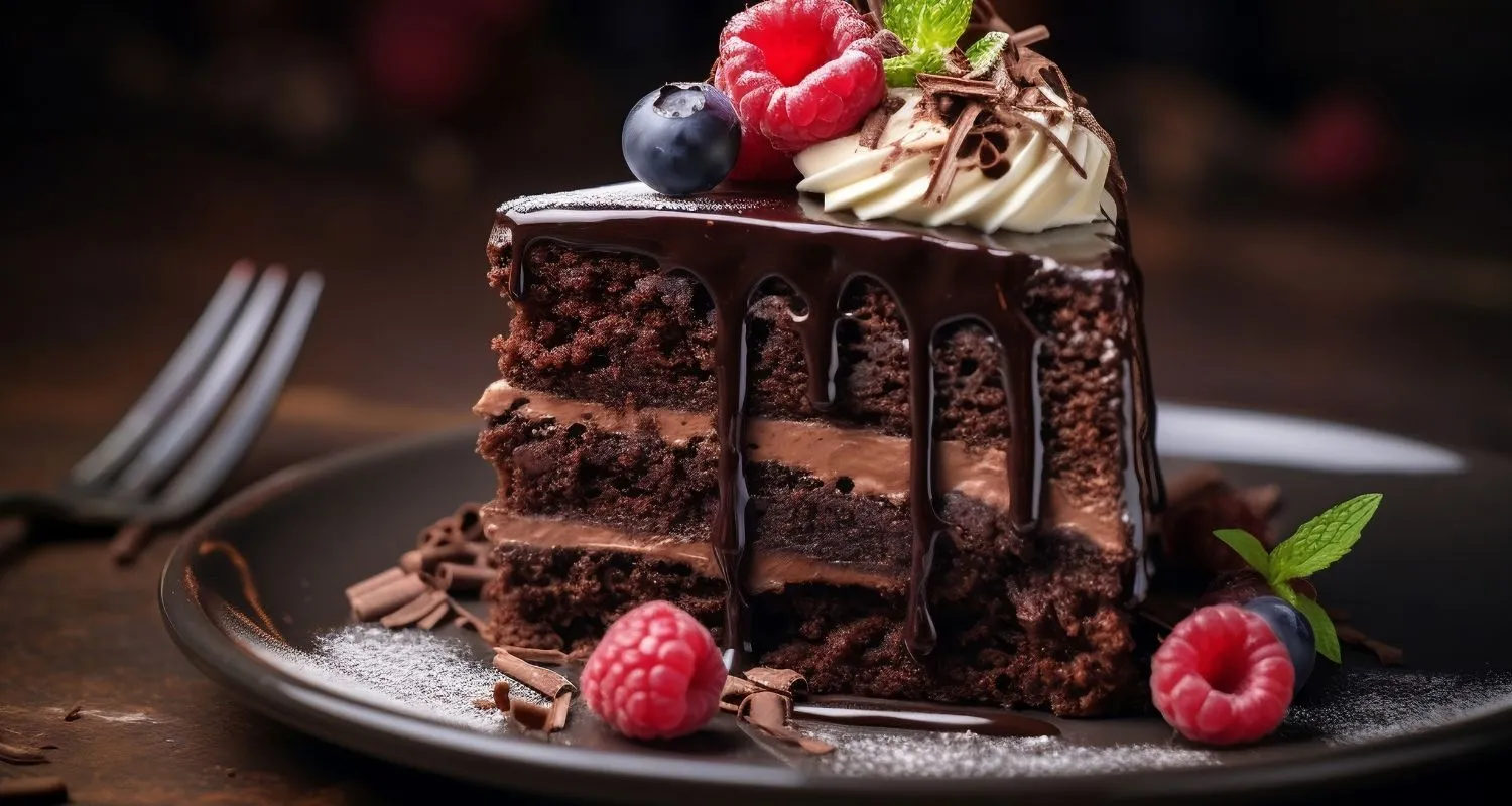 Swiss Chocolate Chalet Cake