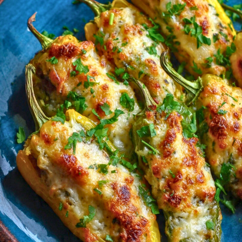 Classic Stuffed Banana Peppers